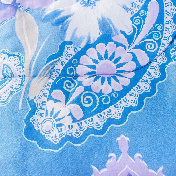 Одеяло, размер 140х205 см, цвет МИКС, синтепон - фото 1887834364