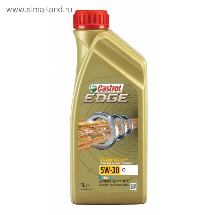 Масло моторное Castrol EDGE 5W-30 C3, 1 л синтетика - Фото 1