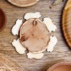 Подставка под горячее «Ёжики», d=11 см, можжевельник - Фото 2