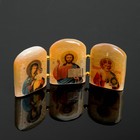 Икона настольная «Триптих православный», 12×6.5×1 см, селенит - Фото 1