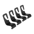 Крючок TORSO на подголовник, набор 4 шт., черный - Фото 4