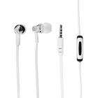 Наушники Luazon W-15, вакуумные, микрофон, плоский провод, кнопка ответа, МИКС - Фото 3