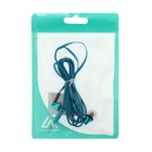 Наушники Luazon W-15, вакуумные, микрофон, плоский провод, кнопка ответа, МИКС - Фото 4