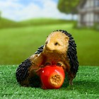 Садовая фигура "Ёжи с яблоком" 19х14х14см - Фото 2