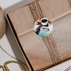 Наклейки на подарки «Время для кофе», 9 × 16 см - Фото 3