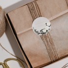 Наклейки для подарков и цветов, «Цветочная рамка», 9 х 16 см - Фото 3