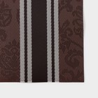 Салфетка сервировочная на стол «Вензеля», 45×30 см, цвет коричневый - Фото 2