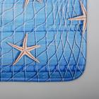 Набор ковриков для ванной и туалета Доляна «Морские звёзды», 2 шт, 40×45, 45×75 см - Фото 3
