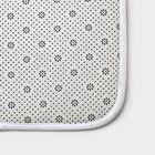 Коврики для ванной и туалета Доляна «Ракушки», 2 шт., 45×36 см, 75×44 см - Фото 5