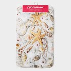 Коврики для ванной и туалета Доляна «Ракушки», 2 шт., 45×36 см, 75×44 см - Фото 6