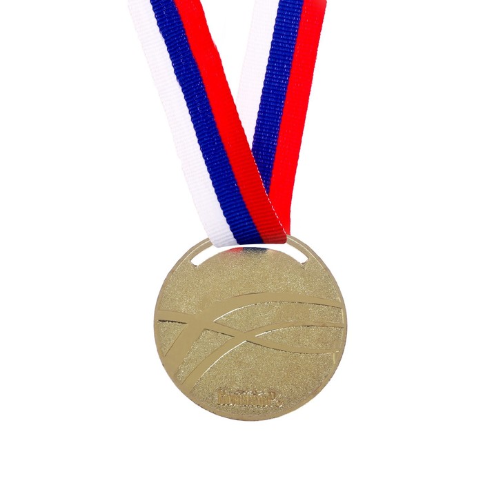 Медаль тематическая «Борьба», золото, d=5 см - фото 1906968802