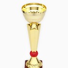 Кубок 174А, наградная фигура, золото, подставка пластик, 33 х 12 х 9,5 см. - Фото 4