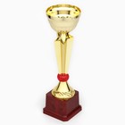 Кубок 174А, наградная фигура, золото, подставка пластик, 33 х 12 х 9,5 см. - Фото 5