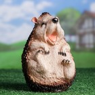 Садовая фигура "Еж веселый" 20см - Фото 1