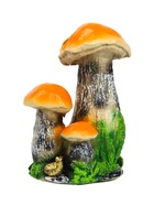 Садовая фигура из полистоуна «Грибы», 15×12×20 см - Фото 2