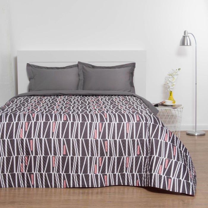 Покрывало Экономь и Я Ультрастеп «Мегаполис» 150×210 ± 5 см, микрофайбер, 215 г/м², 100% п/э - Фото 1