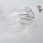 Лампа хрустальная "Пламя", 12 LED, 2 режима, 3 Вт, акриловый верх, 220V - Фото 3
