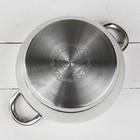 Кастрюля со стеклянной крышкой «Гиперион» 20 см - Фото 5