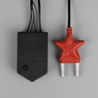 УЦЕНКА Гирлянда «Бахрома» 1.8×0.5 м, IP20, тёмная нить, 48 LED, 8 режимов, 220 В, свечение тёплое белое - Фото 12