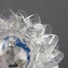 Световой прибор «Цветок» 12.5 см, свечение RGB, 220 В, синий, УЦЕНКА 4096771