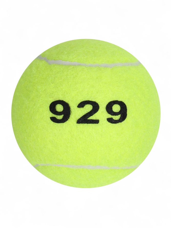Мяч для большого тенниса ONLYTOP № 929, тренировочный - Фото 1
