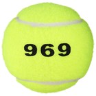 Мяч для большого тенниса ONLYTOP № 969, тренировочный, цвета МИКС - фото 17512633