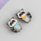 Значок деревянный «Енотики» парные, 2 шт., 9,5 х 8,7 см - Фото 3