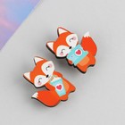 Набор парных значков «Ты + Я», 2 шт., 9.5×8.7 см - Фото 3