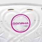 Салатник на ножке Доляна, 22×13 см, цвет золотистый - Фото 4