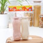 Бутылка для соуса, набор 2 шт., 350 мл, пластик, 11.5×5.5×19.5 см, розовый, жёлтый - Фото 5