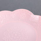 Набор тарелок круглых «Цветочные узоры», 6 шт, 23 см, цвет МИКС - Фото 4