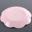 Набор тарелок круглых «Цветочные узоры», 6 шт, 23 см, цвет МИКС - Фото 5