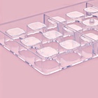 Форма для конфет и шоколада KONFINETTA «Куб», пластик, 27.5×13.5×3 см, 21 ячейка (2.5×2.5 см), прозрачная - Фото 6