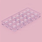 Форма для конфет и шоколада KONFINETTA «Роза», 27.5×13.5×3 см, 21 ячейка, пластик, прозрачная - Фото 11