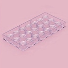 Форма для конфет и шоколада KONFINETTA «Роза», 27.5×13.5×3 см, 21 ячейка, пластик, прозрачная - Фото 5