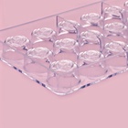 Форма для конфет и шоколада KONFINETTA «Роза», 27.5×13.5×3 см, 21 ячейка, пластик, прозрачная - Фото 6