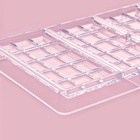 Форма для шоколада KONFINETTA «Плитка», 27×13.5×2.5 см, 4 ячейки, пластик, прозрачная - Фото 4