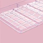 Форма для шоколада KONFINETTA «Плитка», 27×13.5×2.5 см, 4 ячейки, прозрачная - Фото 5