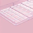 Форма для шоколада KONFINETTA «Плитка», 27×13.5×2.5 см, 4 ячейки, пластик, прозрачная - Фото 6