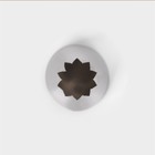 Насадка кондитерская KONFINETTA «Открытая звезда», d=3,4 см, выход 2 см, нержавеющая сталь - фото 4261977