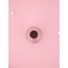 Насадка кондитерская KONFINETTA «Французская звезда», d=3.4 см, выход d=1.4 см, нержавеющая сталь - Фото 3