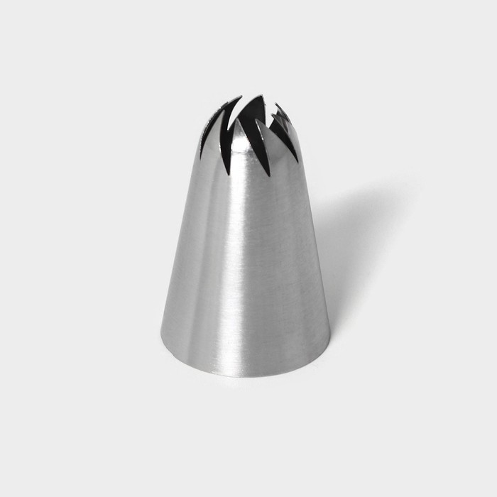 Насадка кондитерская «Закрытая роза», d=3 см, выход 0.9 см, нержавеющая сталь