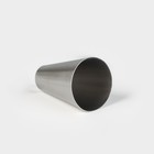 Насадка кондитерская KONFINETTA «Круг», d=3,4 см, выход d=1,7 см, нержавеющая сталь - Фото 3