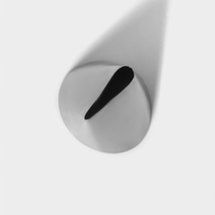 Насадка кондитерская «Лепесток», d=3,4 см, выход 2,3 см, нержавеющая сталь - фото 1927430479