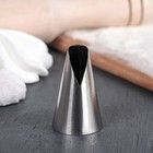 Насадка кондитерская «Торт», d=3, выход 1 см, нержавеющая сталь (комплект 20 шт) - фото 24230406