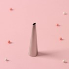 Насадка кондитерская для начинки KONFINETTA «Маффин», d=1.7 см, выход d=0.6 см, нержавеющая сталь - Фото 1