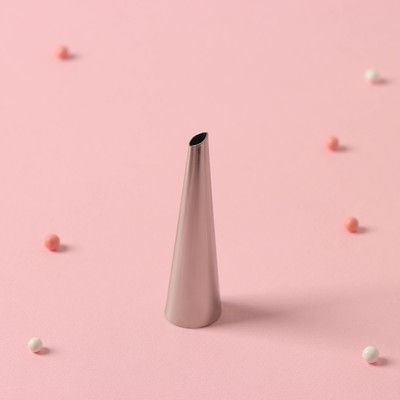 Насадка кондитерская для начинки KONFINETTA «Маффин», d=1.7 см, выход d=0.6 см, нержавеющая сталь