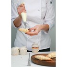 Насадка кондитерская для начинки KONFINETTA «Эклер», d=1.7 см, выход d=0.7 см, нержавеющая сталь - Фото 4