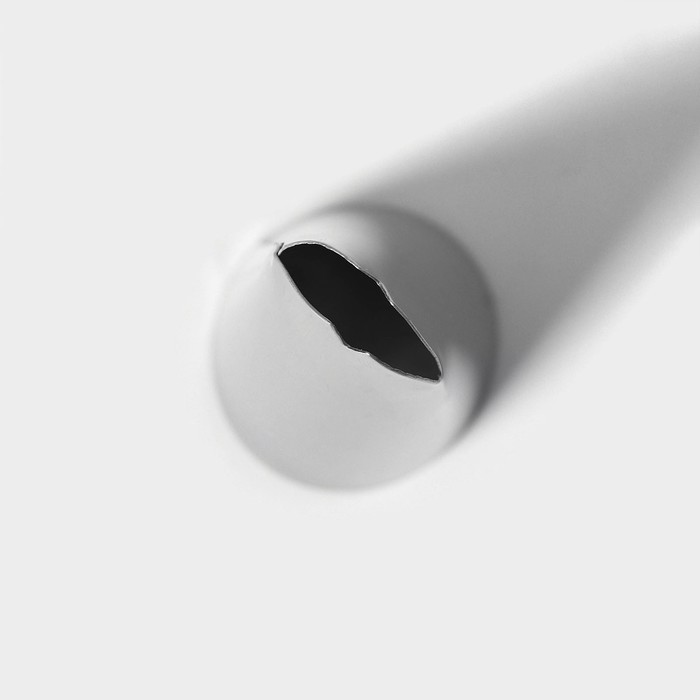 Насадка кондитерская KONFINETTA «Лепесток», d=2,5 см, выход d=1,4 см, нержавеющая сталь - фото 1908426986