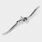 Пресс для чеснока Доляна «Эрнест», 15 см, серебристый - Фото 3